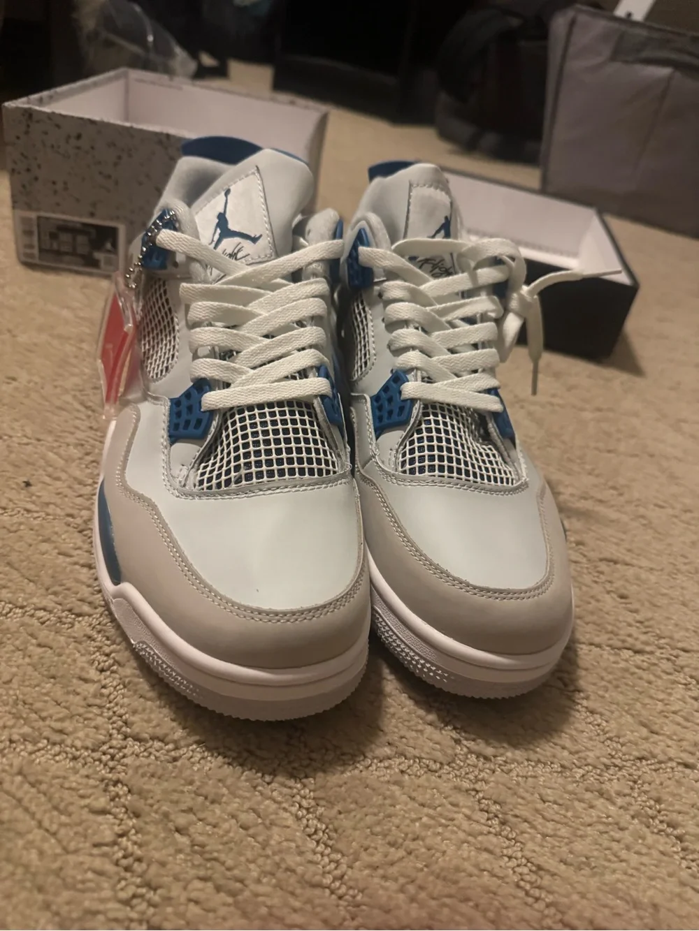 Jordan 4 military blue